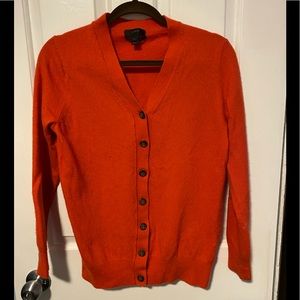 J Crew Wool and cashmere blend cardigan